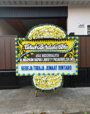 Papan Bunga Duka di Kunciran Indah